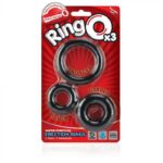 Screaming O RingO x3 Black Cock Rings - Ultimate Pleasure & Performance - Image 3