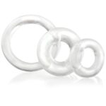 Screaming O RingO x3 Clear Cock Rings - Ultimate Comfort & Performance for Enhanced Pleasure
