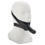 Accommodator Face Strap-On Dildo in Black - Ultimate Pleasure for Couples - Image 2