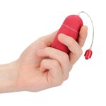 10-Speed Red Vibrating Egg for Ultimate Pleasure and Stimulation - Image 4