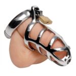 Master Series Chastity Cock Cage - Ultimate Male Restraint for Enhanced Pleasure - Image 3