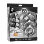Master Series Chastity Cock Cage - Ultimate Male Restraint for Enhanced Pleasure - Image 5
