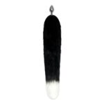 Furry Tales Black Foxtail Butt Plug - Playful Pleasure for Adventurous Nights - Image 2