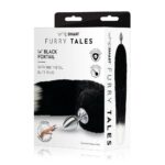 Furry Tales Black Foxtail Butt Plug - Playful Pleasure for Adventurous Nights - Image 4