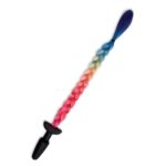 Furry Tales Rainbow Tail Butt Plug - Colorful Fantasy for Ultimate Pleasure - Image 3