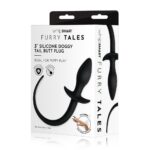 Furry Tales Doggy Tail Butt Plug - Playful Pet-Themed Adult Toy for Fun and Fantasy - Image 2