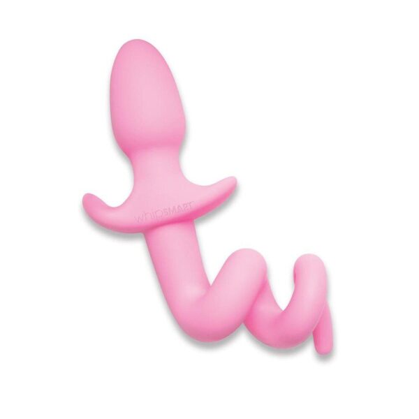 Furry Tales Silicone Piggy Tail Butt Plug - Playful Pleasure for Adventurous Nights