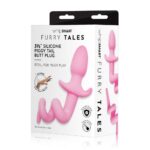 Furry Tales Silicone Piggy Tail Butt Plug - Playful Pleasure for Adventurous Nights - Image 3