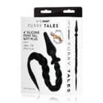 Furry Tales Black Pony Play Butt Plug - Premium Silicone Anal Toy for Adventurous Play - Image 3