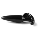 Small Tapered Black Anal Plug for Beginners - Discreet Pleasure and Comfort - Image 2