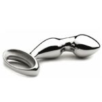 Njoy Pure Fun Stainless Steel P-Spot Butt Plug - Ultimate Pleasure for Men - Image 2