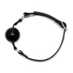 Premium Silicone Ball Gag for Comfortable BDSM Play - Adjustable & Safe - Image 3