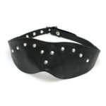 Premium Leather Blindfold Mask for Sensory Play and Intimate Adventures - Image 2