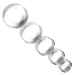 Premium 1.5-Inch Thin Metal Wide Cock Ring for Enhanced Performance - Image 2