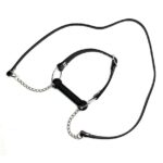 Premium Leather Horse Bit Gag with Reins - Durable Equestrian Gear for Optimal Control - Image 3