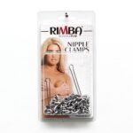 Premium Silver Nipple Clamps with Double Chain for Enhanced Sensation - Image 4